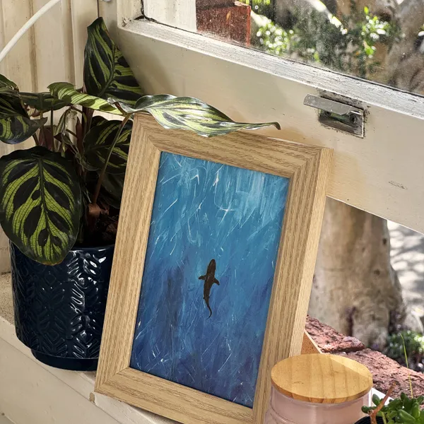 Ocean Collection - Lone Shark Digital Print